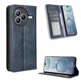 For Xiaomi Civi 5 Pro 5G Magnetic Buckle Retro Texture Leather Phone Case(Blue)
