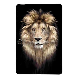 For OnePlus Pad Go Color Painting Pattern Smart Tablet TPU Case(Lion)