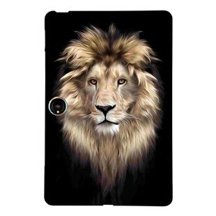 For OnePlus Pad 2 12.1 Color Painting Pattern Smart Tablet TPU Case(Lion)