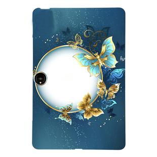 For OnePlus Pad 2 12.1 Color Painting Pattern Smart Tablet TPU Case(Butterfly Circle)