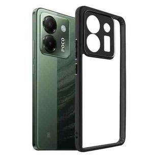 For Xiaomi Poco M7 Pro 5G Frosted TPU Hybrid Transparent PC Phone Case