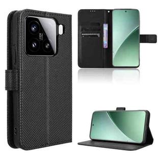 For Xiaomi 15 Diamond Texture Leather Phone Case(Black)