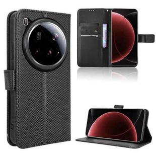 For Xiaomi 15 Ultra Diamond Texture Leather Phone Case(Black)