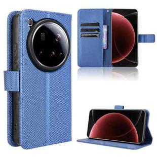 For Xiaomi 15 Ultra Diamond Texture Leather Phone Case(Blue)