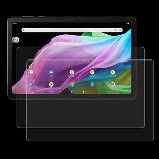 For Acer Iconia Tab V10 10.1 2pcs 9H 0.3mm Explosion-proof Tempered Glass Film