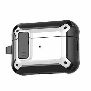 For AirPods Pro 3 Bumblebee Bluetooth Earphone Silicone Protective Cover(Black White)