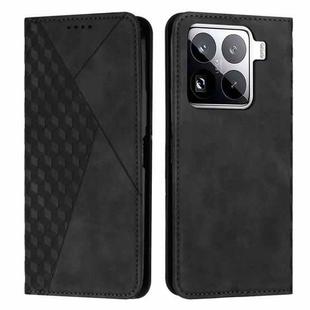For Xiaomi 15 Pro Diamond Splicing Skin Feel Magnetic Leather Phone Case(Black)