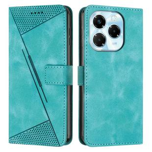 For Infinix Note 40X 5G Dream Triangle Leather Phone Case(Green)