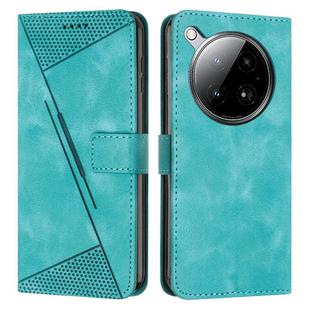 For Infinix Zero 40 4G Dream Triangle Leather Phone Case(Green)