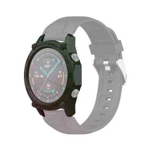 For Huawei Watch GT2 46mm Smart Watch TPU Protective Case, Color:Army Green