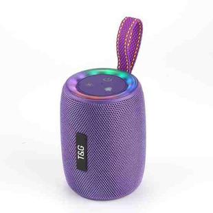 T&G TG434 Outdoor Portable Wireless Bluetooth Speaker(Purple)