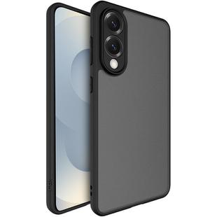 For Samsung Galaxy S25 Edge 5G imak UX-9B Series Four Corners Tiny Airbag Shockproof Phone Case(Black)