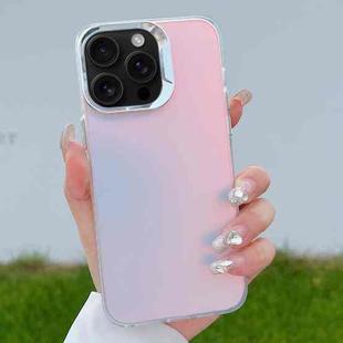 For iPhone 16 Pro Max Color Plating Discoloration PC Phone Case(Cyan Grey)