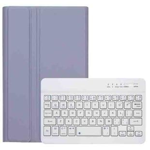 For Redmi Pad SE 8.7 A0N12 TPU Ultra-thin Detachable Bluetooth Keyboard Tablet Leather Case(Purple)