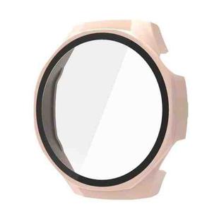 For Huawei Watch GT 5 Pro 46mm Tempered Film Integrated PC Watch Protective Case(Pink)