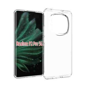 For Realme P2 Pro 5G Waterproof Texture TPU Phone Case(Transparent)