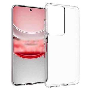 For Realme 14x 5G Global Waterproof Texture TPU Phone Case(Transparent)