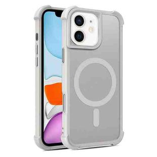 For iPhone 11 Skin Feel MagSafe Phone Case(Grey)