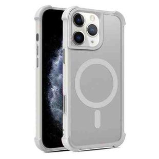For iPhone 11 Pro Skin Feel MagSafe Phone Case(Grey)