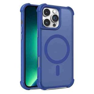 For iPhone 13 Pro Max Skin Feel MagSafe Phone Case(Blue)