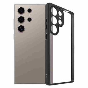 For Samsung Galaxy S25 Ultra 5G Frosted TPU + Transparent PC Phone Case