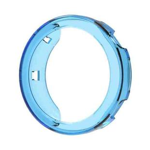 For Huawei Watch GT 5 41mm Half Coverage Hollow TPU Watch Protective Case(Transparent Blue)