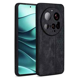 For Xiaomi 15 Ultra AZNS 3D Embossed Skin Feel Phone Case(Black)