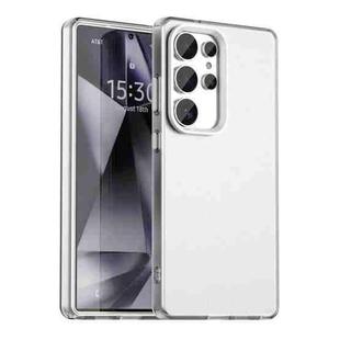 For Samsung Galaxy S25 Ultra 5G Candy PC Hybrid TPU Shockproof Phone Case(White)