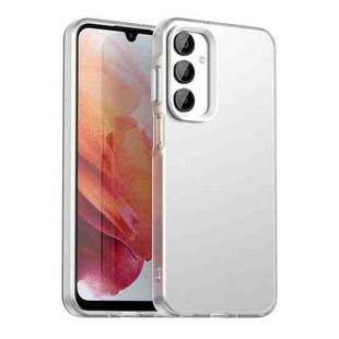 For Samsung Galaxy A15 4G Candy PC Hybrid TPU Shockproof Phone Case(White)