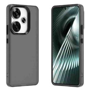 For Xiaomi Poco F6 5G Candy PC Hybrid TPU Shockproof Phone Case(Black)