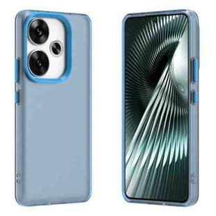 For Xiaomi Poco F6 5G Candy PC Hybrid TPU Shockproof Phone Case(Blue)