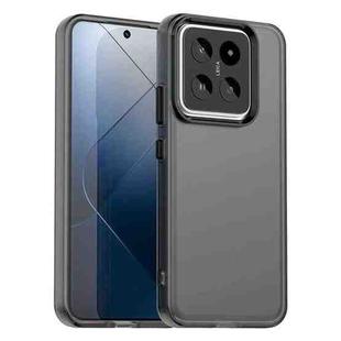 For Xiaomi 14 Candy PC Hybrid TPU Shockproof Phone Case(Black)