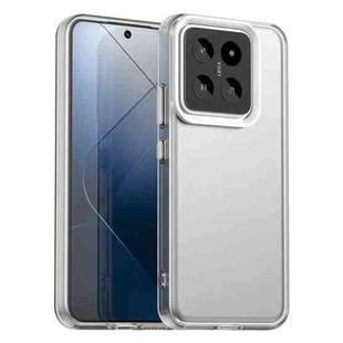 For Xiaomi 14 Pro Candy PC Hybrid TPU Shockproof Phone Case(White)