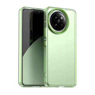 For Xiaomi Civi 4 Pro Candy PC Hybrid TPU Shockproof Phone Case(Green)