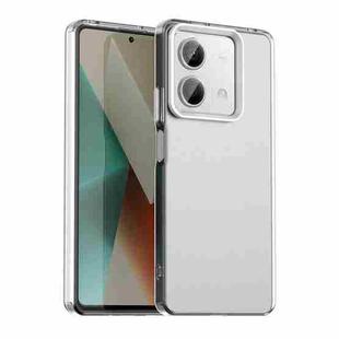 For Xiaomi Poco X6 Neo 5G Candy PC Hybrid TPU Shockproof Phone Case(White)