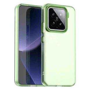 For Xiaomi 15 Pro Candy PC Hybrid TPU Shockproof Phone Case(Green)