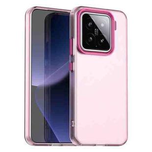 For Xiaomi 15 Candy PC Hybrid TPU Shockproof Phone Case(Red)