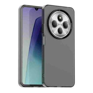 For Redmi 14R Candy PC Hybrid TPU Shockproof Phone Case(Black)