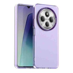 For Redmi 14R Candy PC Hybrid TPU Shockproof Phone Case(Purple)