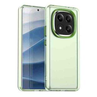 For Redmi Note 14 Pro+ 5G Candy PC Hybrid TPU Shockproof Phone Case(Green)