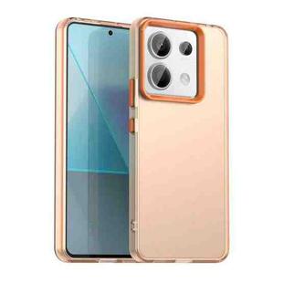 For Redmi Note 13 Pro 5G Candy PC Hybrid TPU Shockproof Phone Case(Orange)