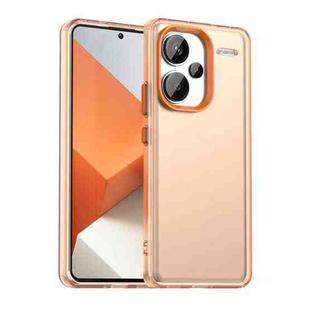 For Redmi Note 13 Pro+ Candy PC Hybrid TPU Shockproof Phone Case(Orange)