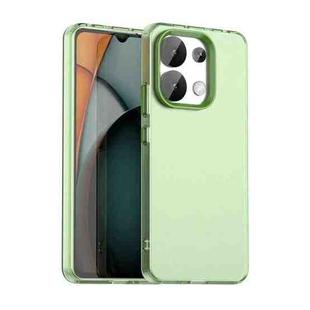 For Redmi Note 13 4G Candy PC Hybrid TPU Shockproof Phone Case(Green)