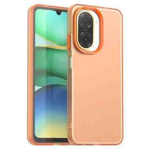 For Redmi A5 4G 171.7mm / Xiaomi Pcoc C71 Candy PC Hybrid TPU Shockproof Phone Case(Orange)