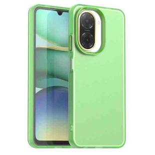 For Redmi A5 4G 171.7mm / Xiaomi Pcoc C71 Candy PC Hybrid TPU Shockproof Phone Case(Green)
