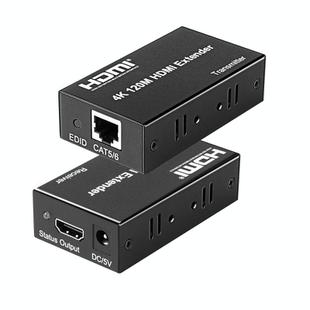 4K HDMI to RJ45 Network Extender, Transmission Distance: 120m(US Plug)