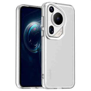 For Huawei Pura 70 Ultra Candy PC Hybrid TPU Shockproof Phone Case(White)