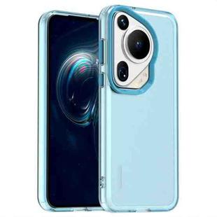 For Huawei Pura 70 Ultra Candy PC Hybrid TPU Shockproof Phone Case(Blue)