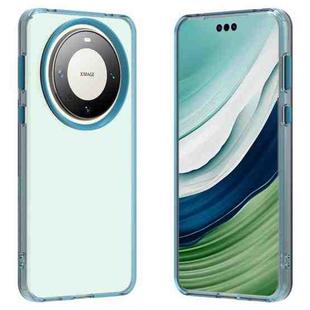 For Huawei Mate 60 Pro Candy PC Hybrid TPU Shockproof Phone Case(Blue)