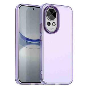 For Huawei nova 13 Candy PC Hybrid TPU Shockproof Phone Case(Purple)